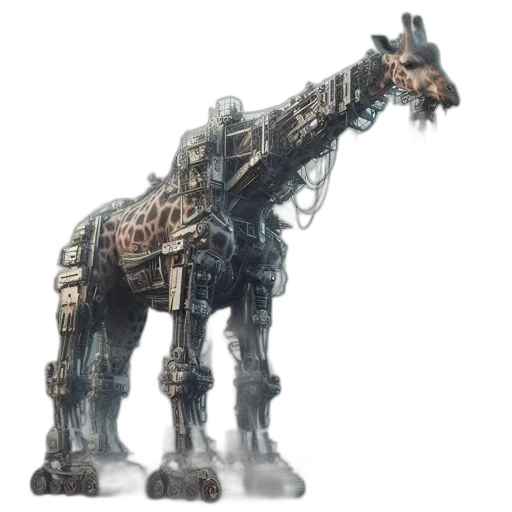 animal, robot, creature, dragon transparent PNG cut-out