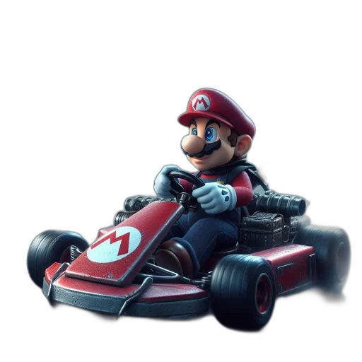 car, animal, weapon, 3d render transparent PNG cut-out