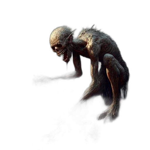 creature, animal, robot, staff transparent PNG cut-out