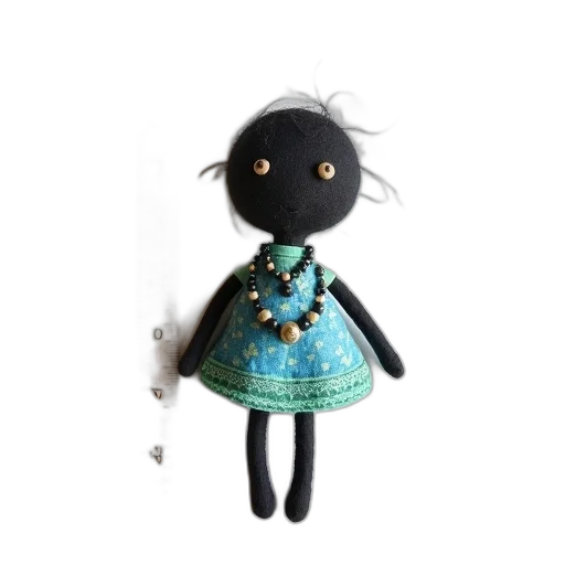 dress, staff, 3d render, concept art transparent PNG cut-out