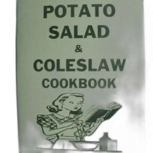 food, jacket, cookbook, titled transparent PNG cut-out