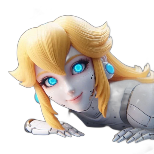 robot, face, mask, weapon transparent PNG cut-out