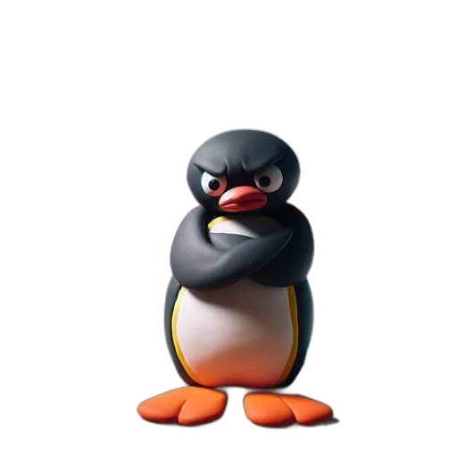 animal, creature, staff, 3d render transparent PNG cut-out
