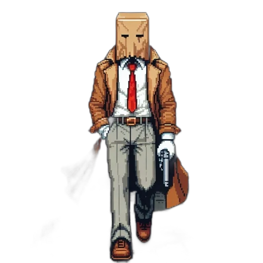 jacket, mask, robot, face transparent PNG cut-out