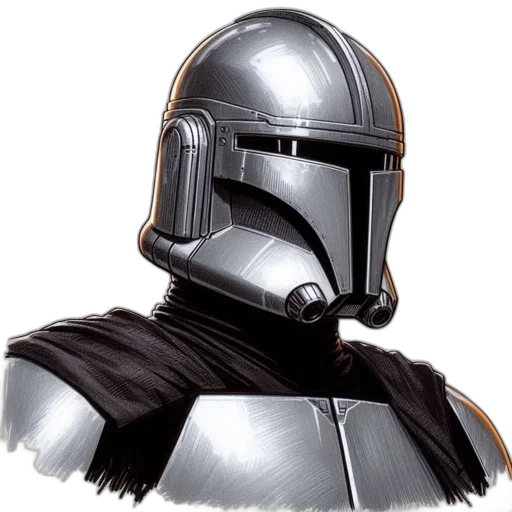 mask, concept art, 3d render, photorealistic transparent PNG cut-out