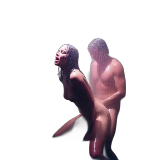 creature, hair, 3d render, concept art transparent PNG cut-out