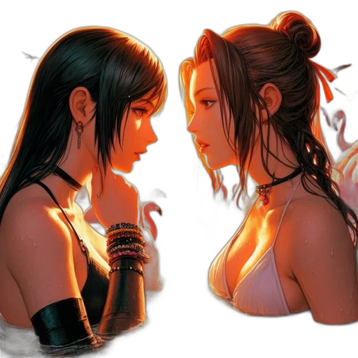 comic book art, concept art, fantasy art, anime transparent PNG cut-out
