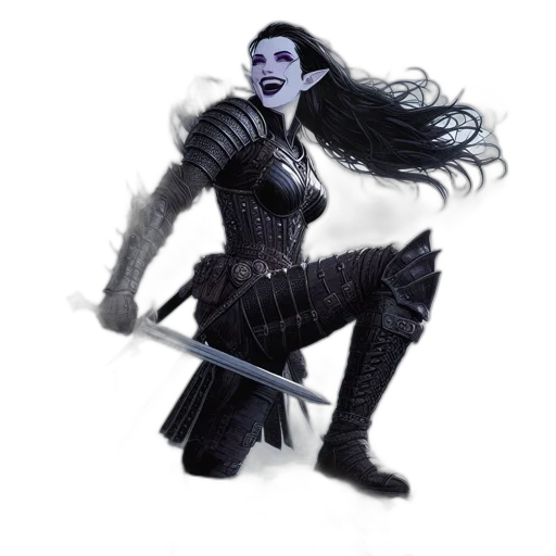 sword, fantasy art, concept art, comic book art transparent PNG cut-out