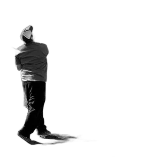 jacket, staff, hat, mask transparent PNG cut-out