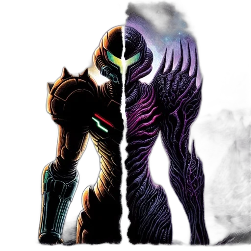 concept art, fantasy art, comic book art, pixel art transparent PNG cut-out