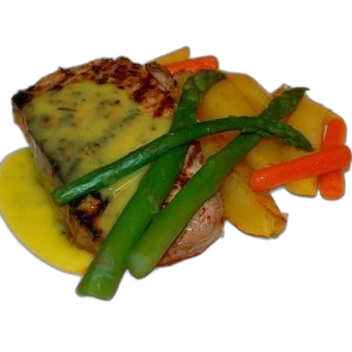 food, photorealistic, 3d render, plate transparent PNG cut-out