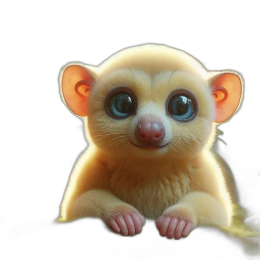 animal, creature, staff, photorealistic transparent PNG cut-out