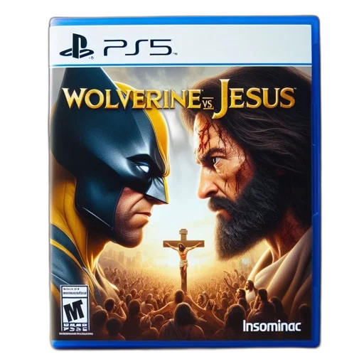game, case, featuring, wolverine transparent PNG cut-out