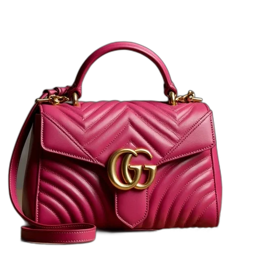 marmonti, mini, quilted, leather transparent PNG cut-out