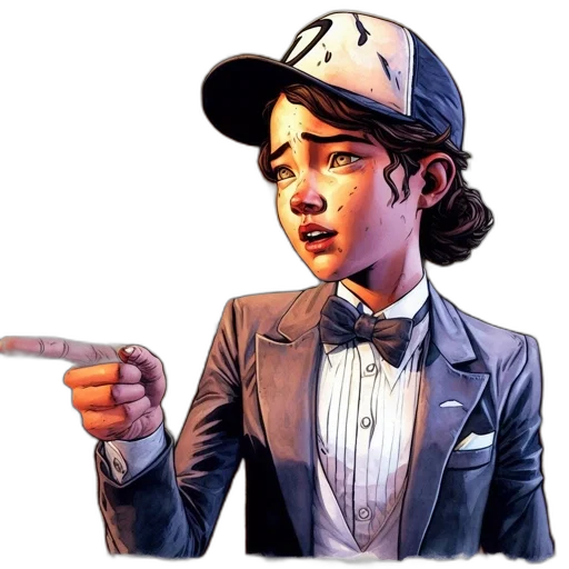 hat, staff, umbrella, face transparent PNG cut-out