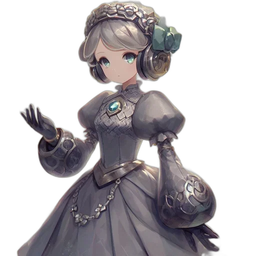 staff, crown, dress, jewelry transparent PNG cut-out