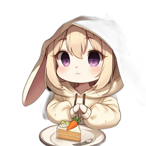 food, hat, staff, creature transparent PNG cut-out