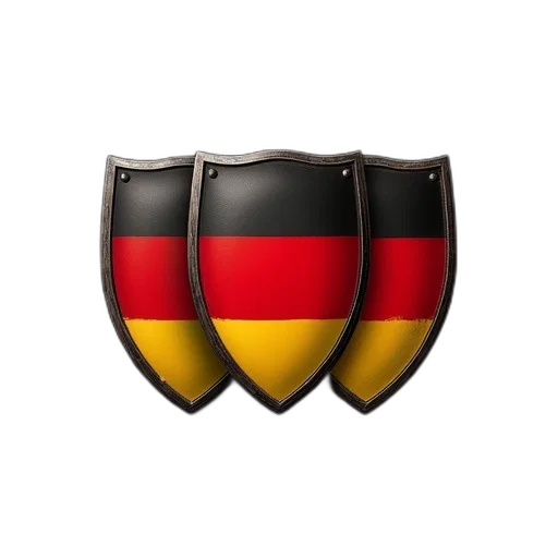hat, crown, germany, flag transparent PNG cut-out