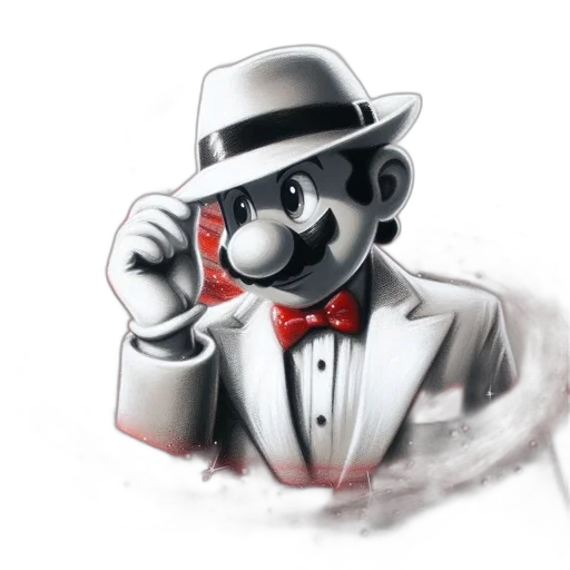 robot, mask, staff, hat transparent PNG cut-out