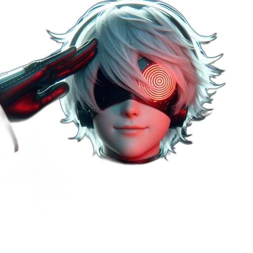 weapon, robot, mask, face transparent PNG cut-out