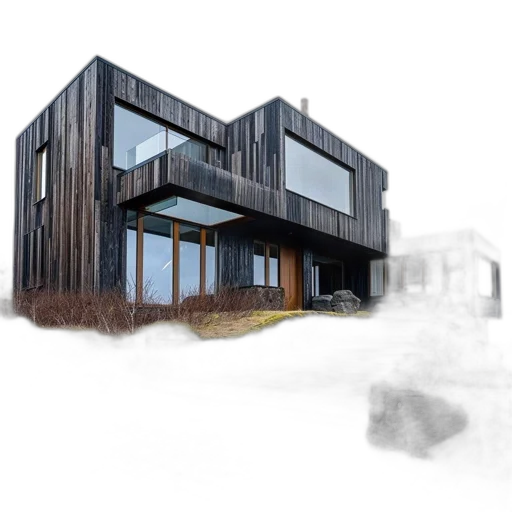 building, 3d render, photorealistic, concept art transparent PNG cut-out
