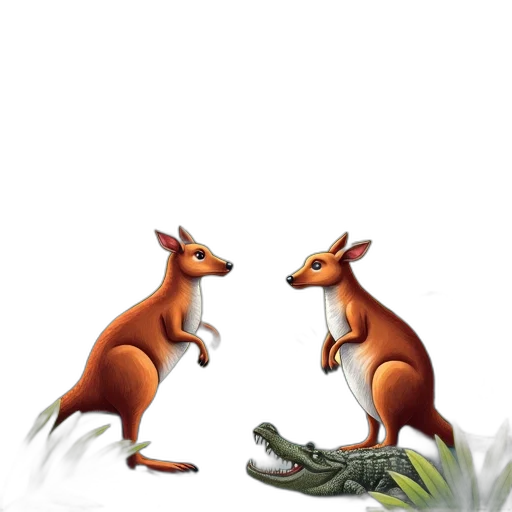 animal, concept art, 3d render, photorealistic transparent PNG cut-out