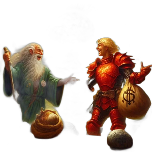 concept art, fantasy art, 3d render, comic book art transparent PNG cut-out