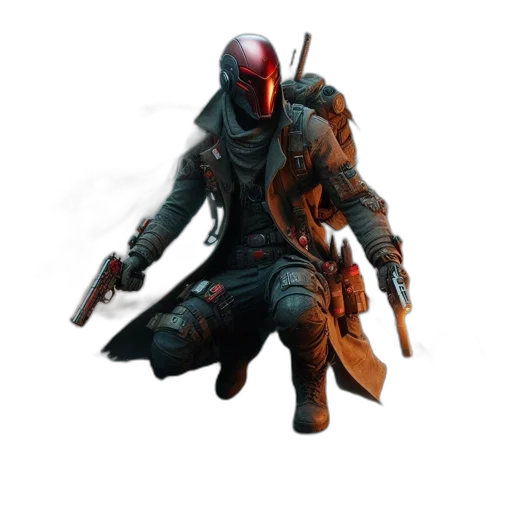 weapon, jacket, sword, staff transparent PNG cut-out