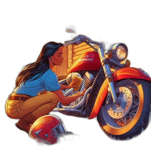 comic book art, concept art, cartoon, fantasy art transparent PNG cut-out