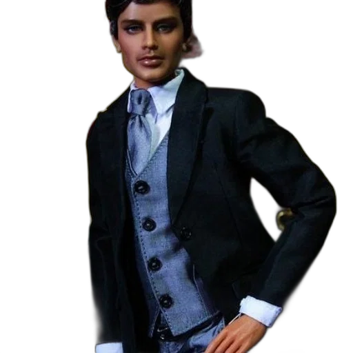jacket, staff, 3d render, photorealistic transparent PNG cut-out