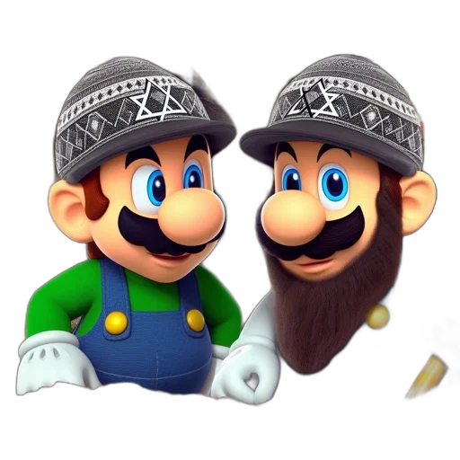 hat, crown, mask, 3d render transparent PNG cut-out