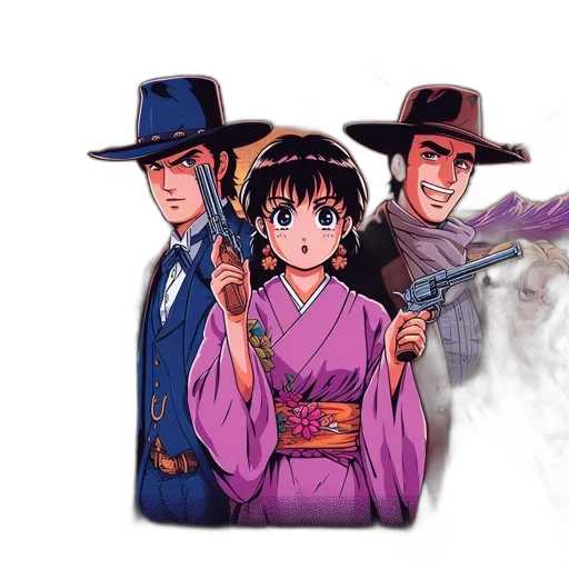 weapon, vaporwave, anime, concept art transparent PNG cut-out