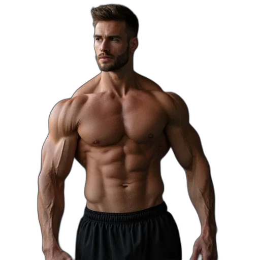 animal, photorealistic, 3d render, fitness transparent PNG cut-out
