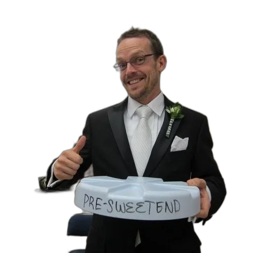 staff, robot, man, suit transparent PNG cut-out