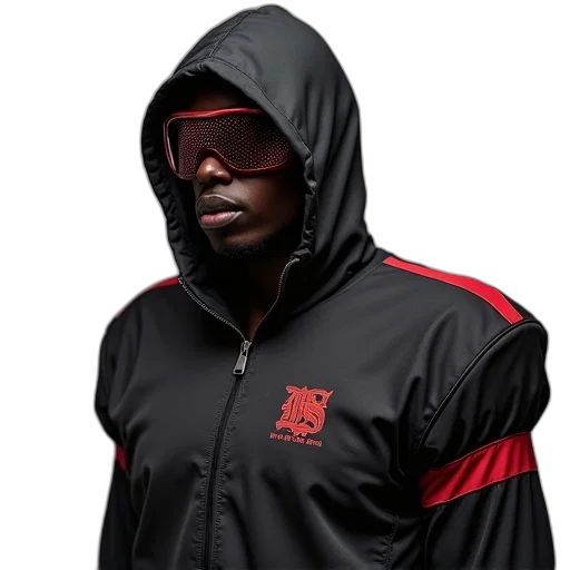 jacket, cyberpunk, nike, shield transparent PNG cut-out