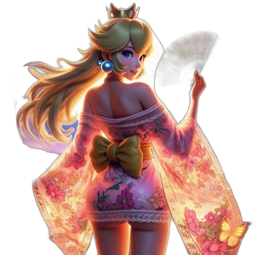dress, staff, crown, sword transparent PNG cut-out