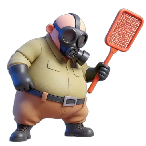 mask, weapon, creature, jacket transparent PNG cut-out