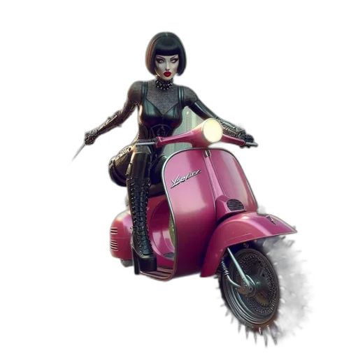 weapon, car, creature, animal transparent PNG cut-out