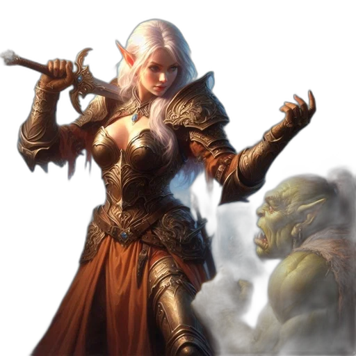 dragon, staff, fantasy art, concept art transparent PNG cut-out