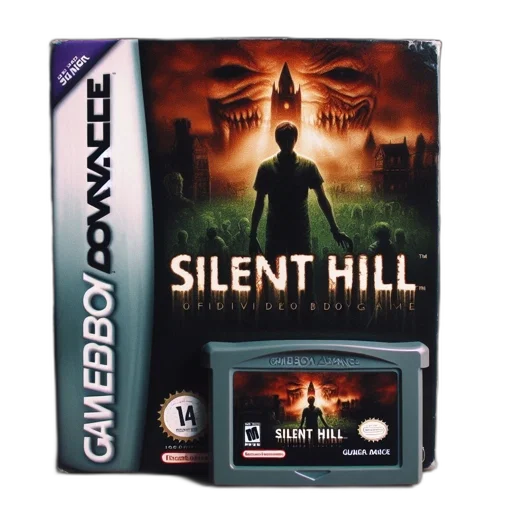 silent, hill, game, cartridge transparent PNG cut-out