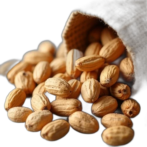 food, photorealistic, peanuts, nuts transparent PNG cut-out