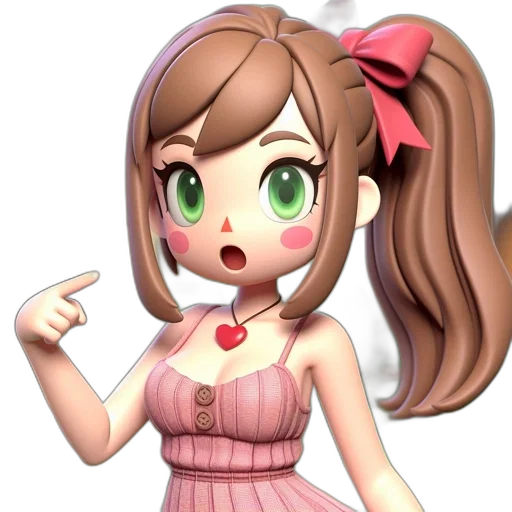 dress, staff, weapon, face transparent PNG cut-out