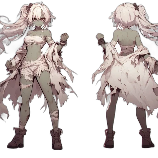 concept art, fantasy art, anime, pixel art transparent PNG cut-out