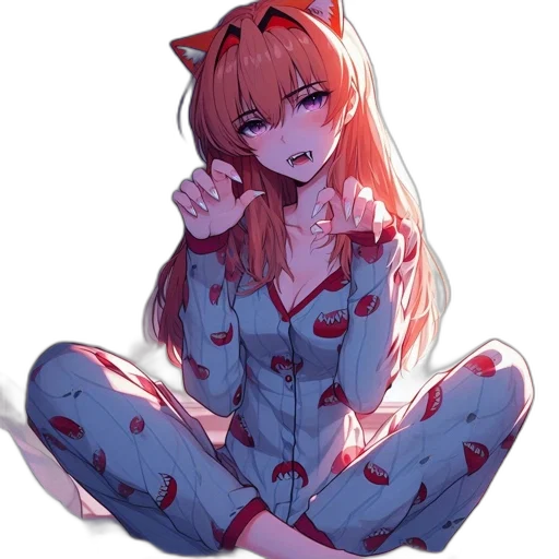 creature, animal, dress, staff transparent PNG cut-out