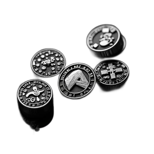 jewelry, outer space, monochrome, black transparent PNG cut-out