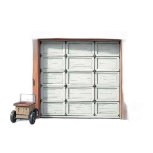 furniture, detailed, illustration, garage transparent PNG cut-out