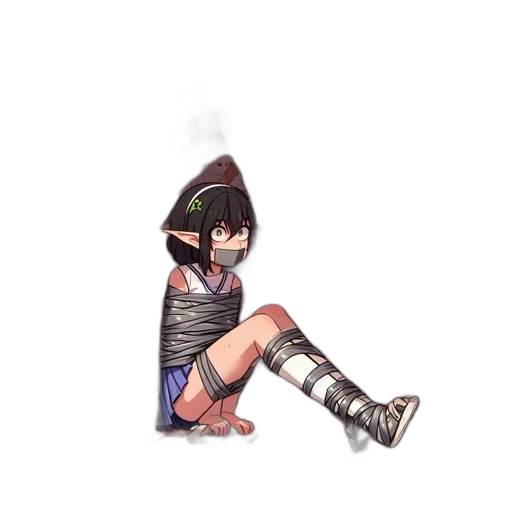 shoes, weapon, hat, creature transparent PNG cut-out