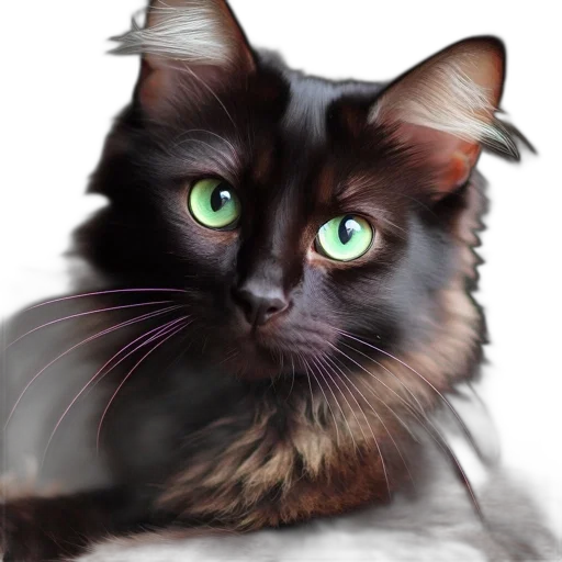 animal, creature, photorealistic, oil painting transparent PNG cut-out