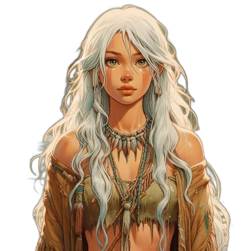 dragon, jewelry, dress, face transparent PNG cut-out