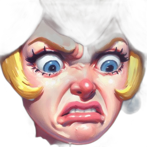 face, mask, crown, creature transparent PNG cut-out